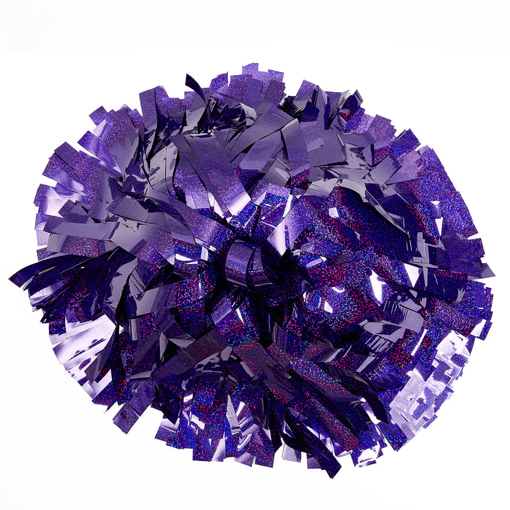 Pompon violet metal – Twirling Boutique